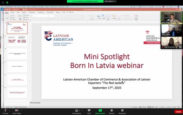 Mini Spotlight Latvia Webinar Series – PrīmX Presentation